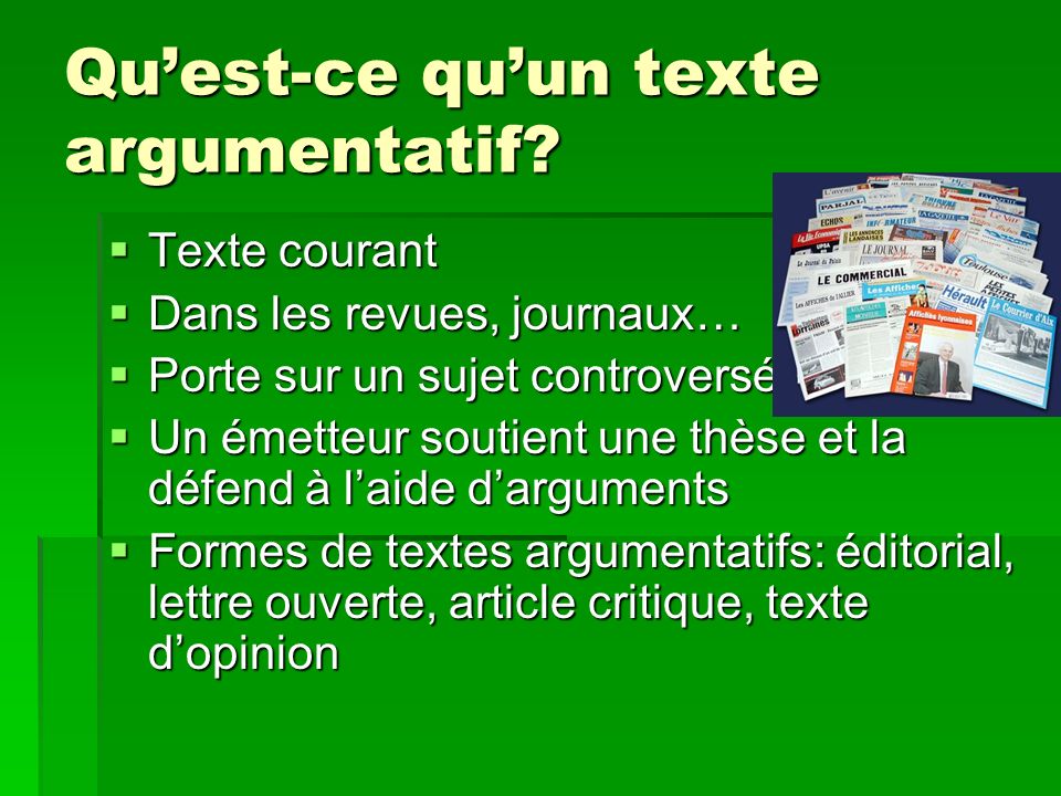 Texte Argumentatif Exemple Sur L Amour Le Meilleur Exemple